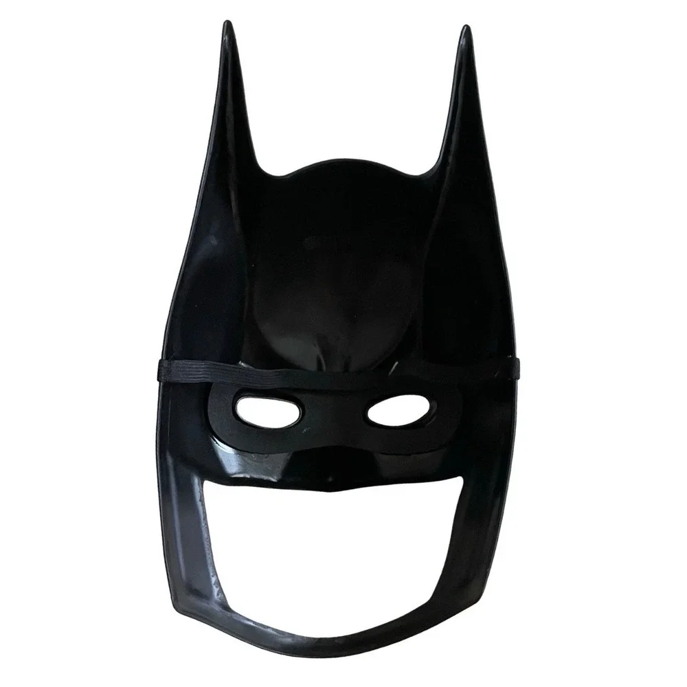 Batman Dark Knight Cowl Mask Black Superhero Cosplay Costume Accessory Adult